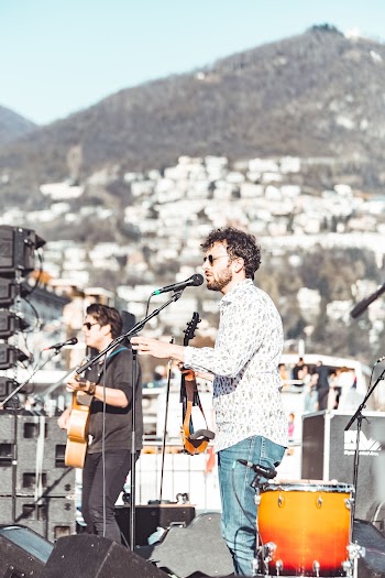 Man Singing on Stage