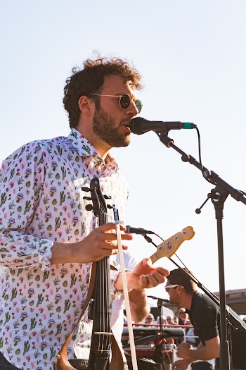Man Singing On Stage