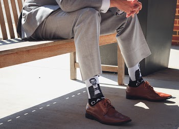 Man Sitting on Bench