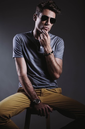 Man Sitting on Chair