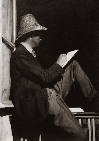 Man Sitting On Handrails 