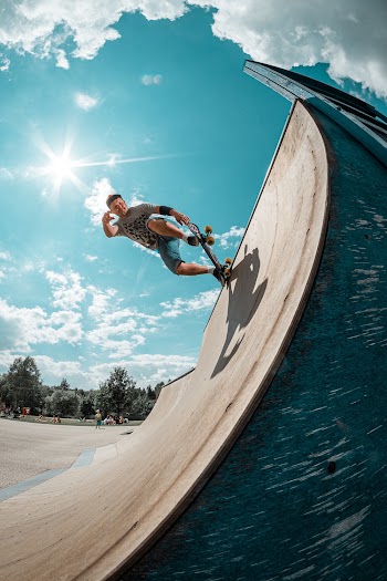 Man Skating