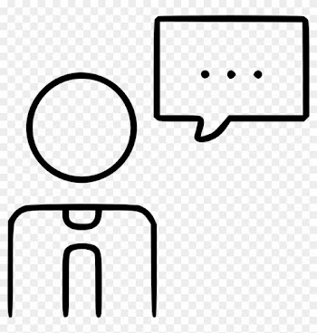 Man Speech Square Chat Thinking Text Cloud Comments - Screenshot