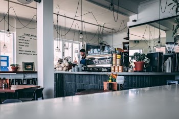 man standing at kitchen