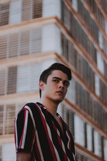 Man Standing Near Building