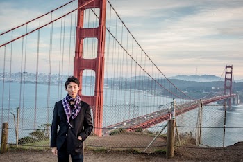 Man Standing Near Golden Gate Bridge