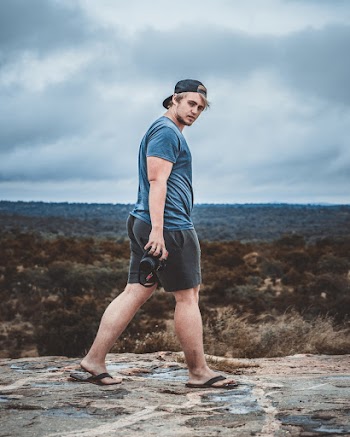 Man Standing on Ground