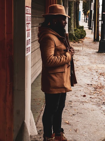 Man Standing Outdoors