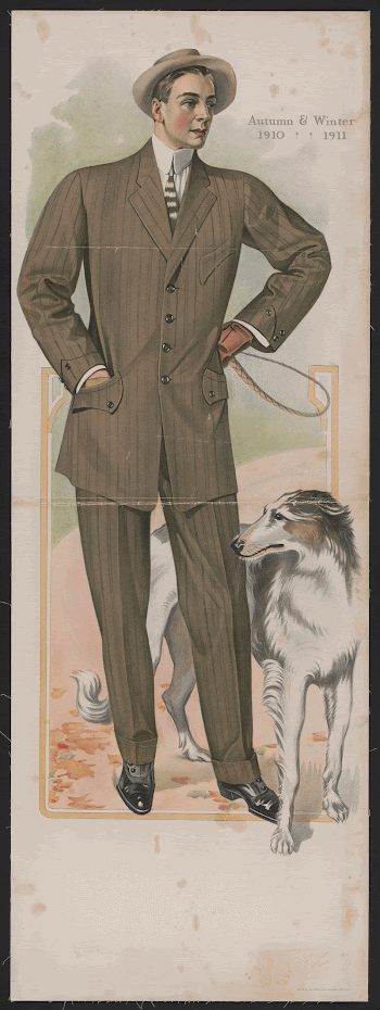 [Man standing with dog] | Free Photo - rawpixel