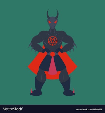 Man superhero superhero standing icon in flat vector image