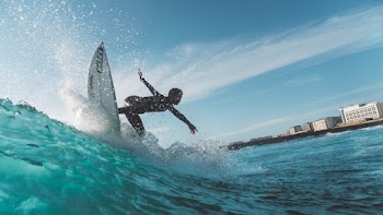 Man Surfing