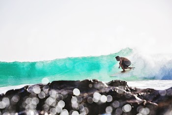 Man Surfing Painting