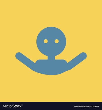 Man swimmer sign vector image