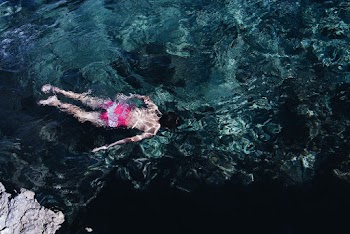 Man Swimming 