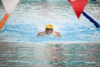 Man Swimming