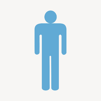 Man symbol clipart illustration psd. | Free PSD - rawpixel