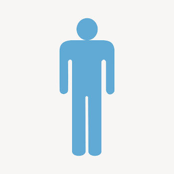 Man symbol collage element illustration | Free Vector - rawpixel