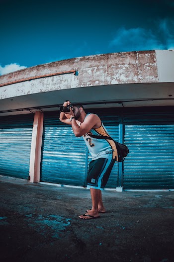 Man Taking Photo