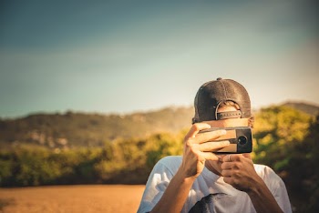 Man Taking Photo