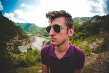 Man Taking Selfie