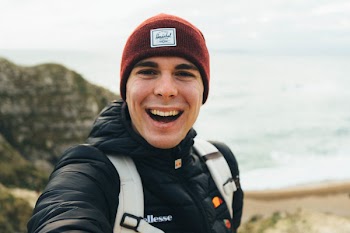 Man Taking Selfie While Smiling