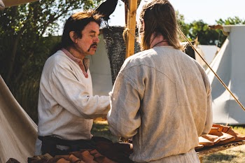 Man Talking to a Person