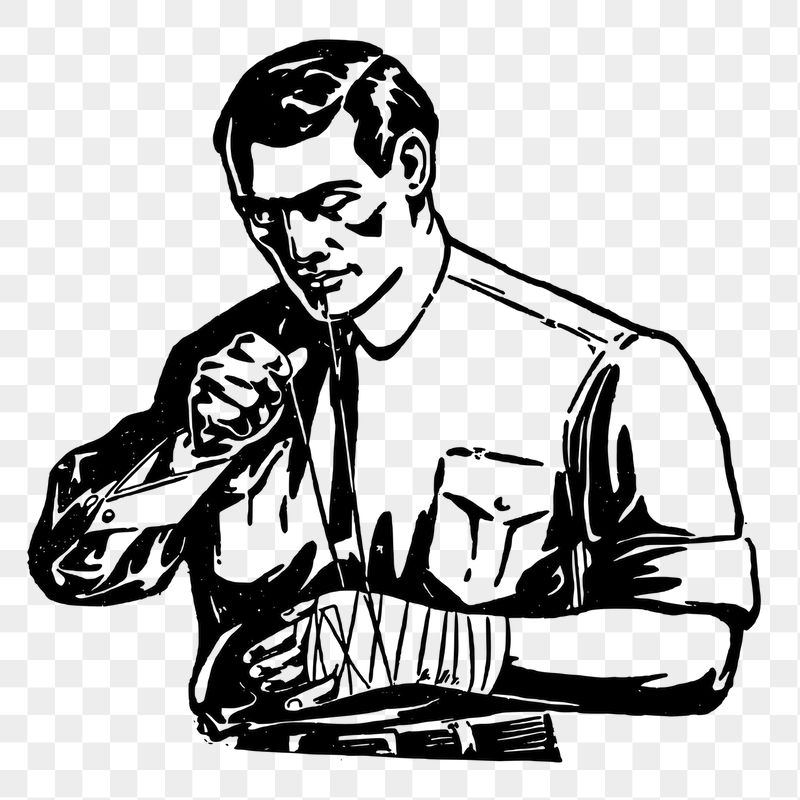 Man tying bandage  png | Free PNG - rawpixel