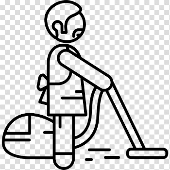 Man Vacuuming PNG Icon - PNG Repo Free PNG Icons