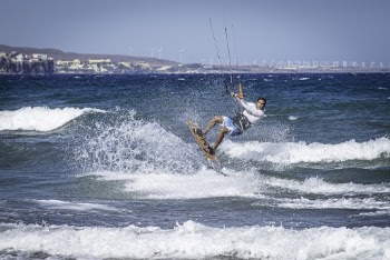 Man Wakeboarding