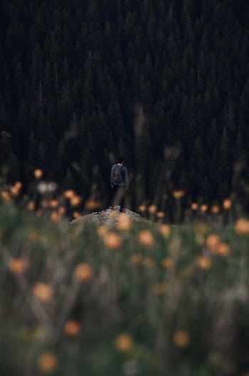 man walking