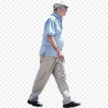 Man, Walking, Male, Standing, Golfer PNG