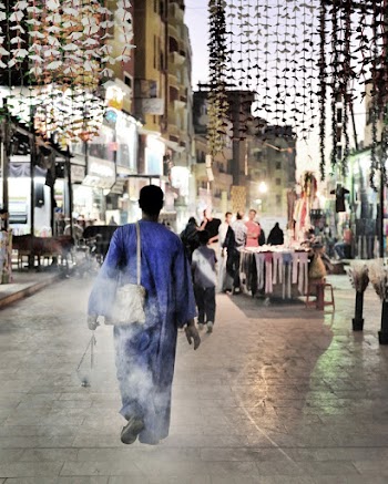 Man Walking Near Street