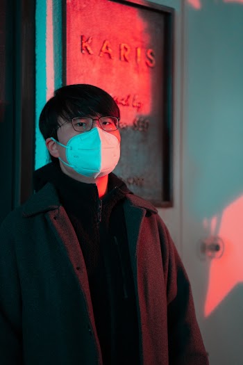 Man Wearing A Mask