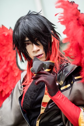 Man Wearing Anime Character Costume