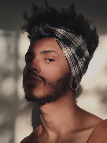 Man Wearing Bandana
