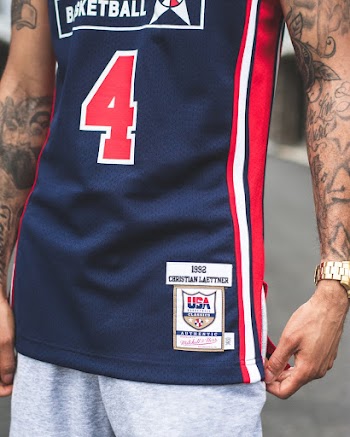 Man Wearing Basketball Jersey Shirt