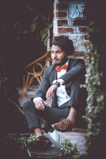 Man Wearing Black Formal Suit Jacket and Black Dress Pants