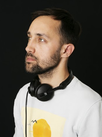 Man Wearing Black Headset