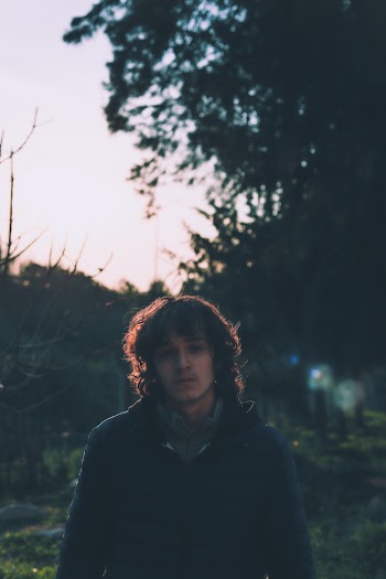 Man Wearing Black Sweater