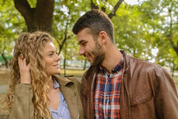 Man Wearing Brown Leather Zip-up Jacket