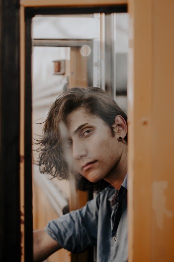 Man Wearing Dress Shirt