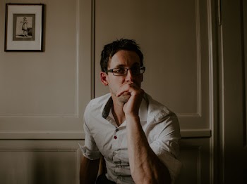 Man Wearing Eyeglasses