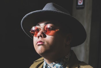 Man Wearing Gray Cowboy Hat