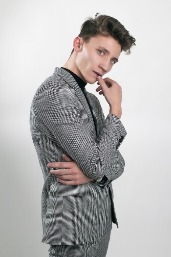 Man Wearing Gray Suit