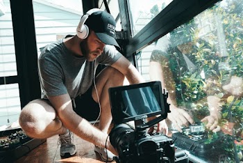 Man Wearing Headset