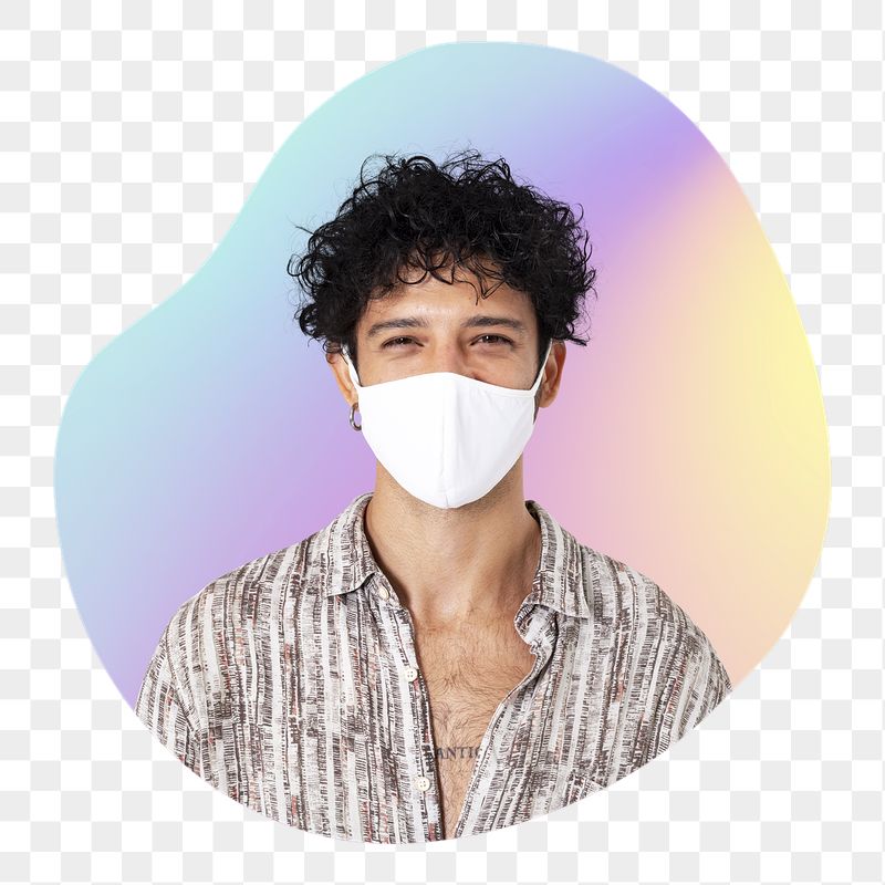 Man wearing mask png, transparent | Free PNG - rawpixel