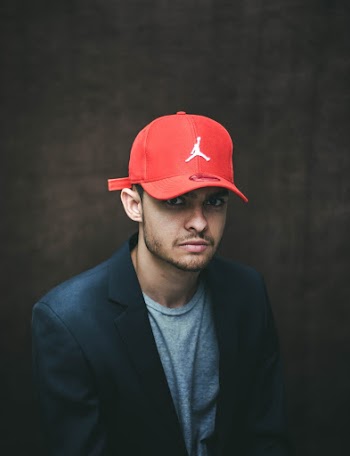 Man Wearing Red Air Jordan Cap