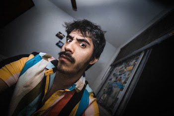 Man Wearing Striped Dress Shirt
