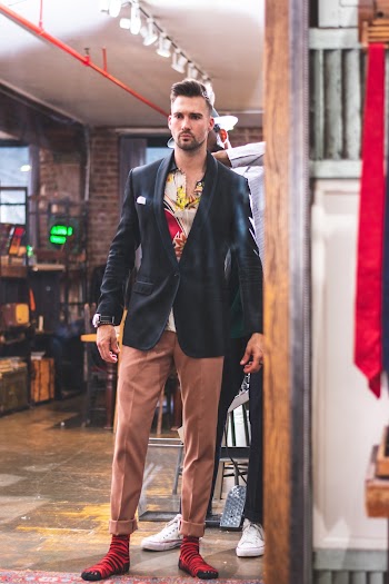 Man Wearing Suit