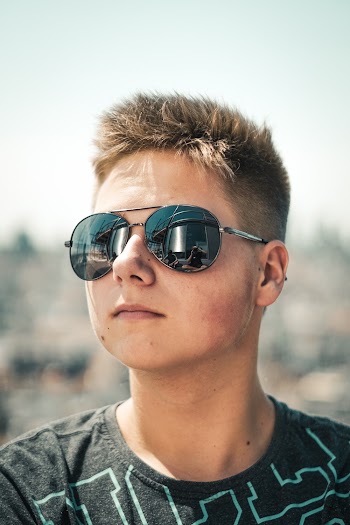 Man Wearing Sunglasses